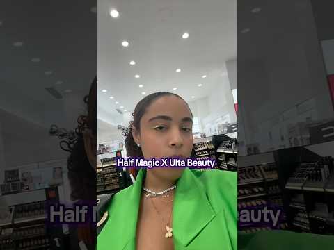 Half Magic at @ultabeauty  minimakeover #ulta #makeuptutorial #halfmagic #makeup