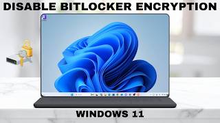 How To Disable Bitlocker Drive Encryption In Windows 11 PC / Laptop