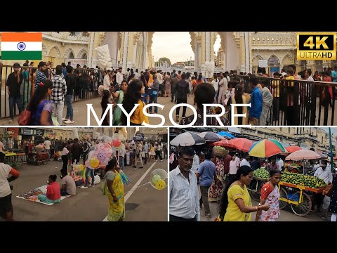 MYSORE l മൈസൂർ l City of Palaces l One of the Cleanest Cities in India (4K HDR)