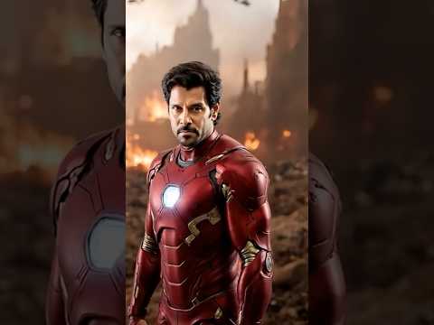 தமிழ் நடிகர்கள் Iron Man ஆக நடித்திருந்தால் எப்படி இருக்கும் #ai #tamil #marvel