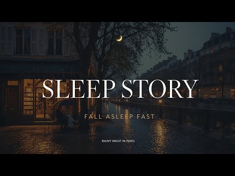 Sleep Story – Fall Asleep Fast | Rainy Night in Paris | Bedtime Story for Adults