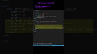 HTML 24b 💻 object element #html #html5 #html5tutorial #html5course