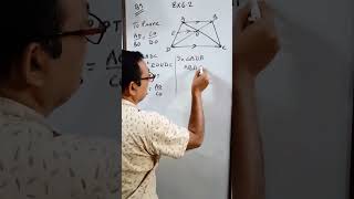 Ex 6.2 Q9 Class 10 Maths | NCERT Triangles Chapter 6 | Prove AO/BO = CO/DO in a Trapezium