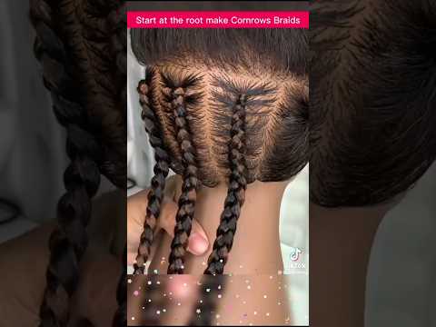 CORNROLL TUTORIAL #protectivehairstyle #hairstyle #protectivestyles #naturalhairstyles