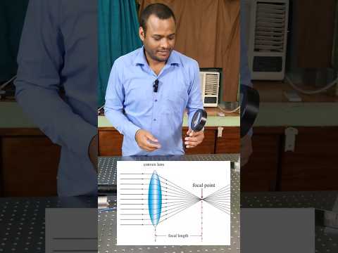 convex lens #experiment #physics #science #shorts #ms #mandalstudy #youtubeshorts