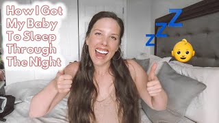 How To Get Your 4 month Old Baby To Sleep Through The Night || Taking Cara Babies Review!!!