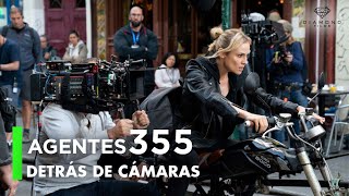 Conoce el detrás de cámaras del primer día de grabación de Agentes 355
