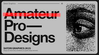 Why Your Designs Still Look Amateur (And How Pros Think Differently)