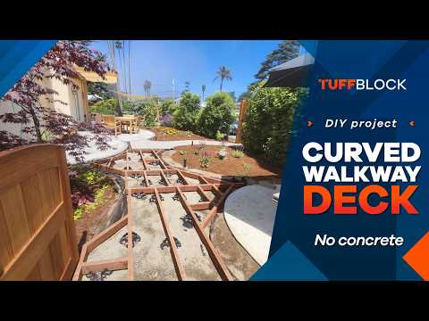 Building an Easy Ultra-Low Deck Foundation (with TuffBlock Deck Blocks)