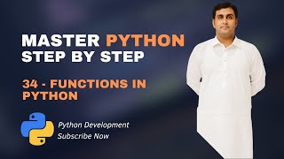 34 - Functions In Python | Python Tutorials For Beginners (Full Course) in (Urdu/Hindi)