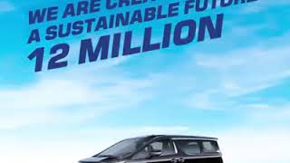 Toyota's hybrid electric technology - creating a sustainable future.