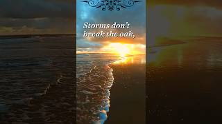 Storms don’t break the oak........... #quotes #quote #motivation #createyourpath