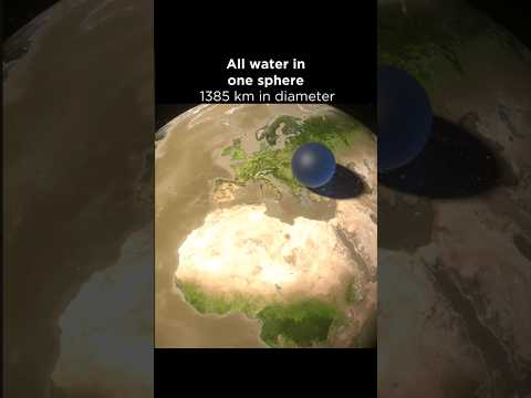 How Much Water Is on Earth?🌊🤯 #shorts #shortsfeed