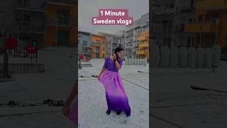 snow vlog #yoursradhe #fun #reels #funny #sweden #ytshorts #couple #viral #shorts #swedenvlog #vlog