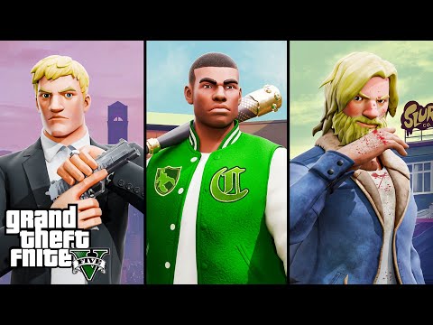 EL RETO DE GTA V EN FORTNITE