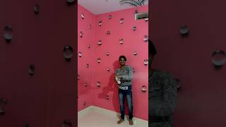 3D bubble wall painting😱😱 #shorts #3d #bubble #painting #trending ￼