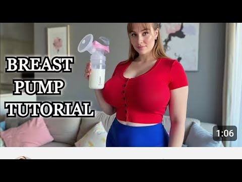 【pigeon搾乳機/Breast Pump Tutorial】子育て初心者必見!！手動搾乳機の使い方を解説⑨みお