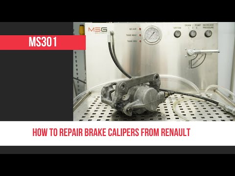 How to repair the brake caliper from Renault Megan