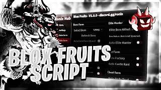 NEW Blox Fruits Script *NO KEY* - Auto Farm, Fruit Sniper, Dragon Fruit Farm & Max Level!