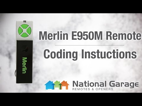 Coding Instructions - Merlin E950M Remote