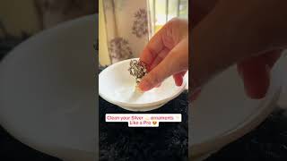 ROOPERI SOLUTION Clean your silver ✨🪔 ornaments like a Pro 😎 #silver #cleaning #meesho #jwellery
