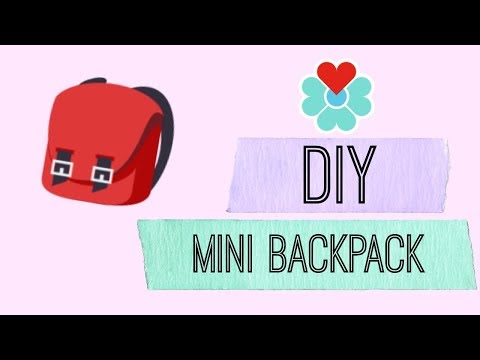 〖Jewelbits〗DIY Mini Backpack for Phone Cases