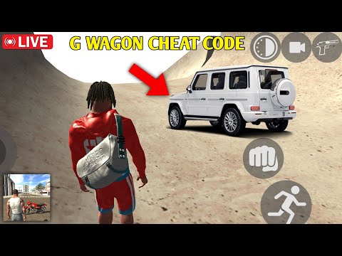 G Wagon Cheat Code 🤑🔥 Indian Bikes Driving 3d New Update Cheat Code Indian Bike Driving Live 🔴 🎮