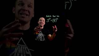Solving Exponential Equations by getting Like Bases (1) #maths #algebra2 #precalculus #exponents