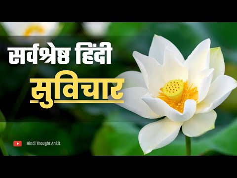 सर्वश्रेष्ठ हिंदी सुविचार || Aaj ka Suvichar | Anmol Vachan | Motivational Status | Hindi Thought