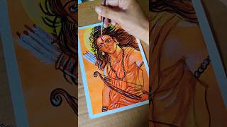 jai shree ram🚩#jayshreeram #ram #art #shorts #ytshorts #viral #explore #shortsfeed