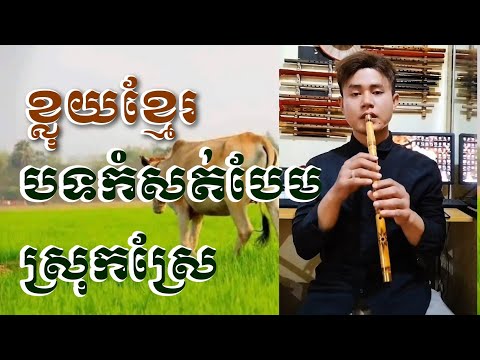 ខ្លុយខ្មែរ បទកំសត់បែបស្រុកស្រែ (តុងBb)