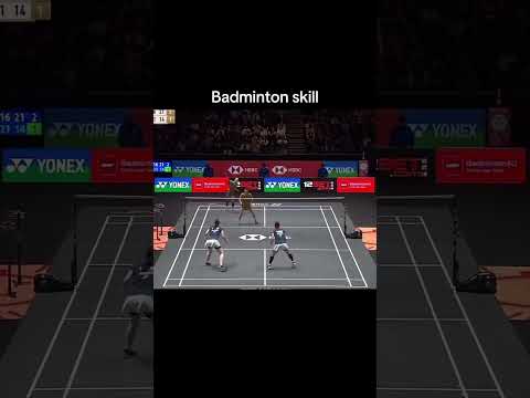 Amazing badminton skill #badminton