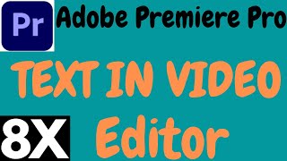 HOW TO PLACE A VIDEO INSIDE TEXT IN ADOBE PREMIERE PRO 2021.HOW TO TEXT IN VIDEO IN PREMIERE PRO.