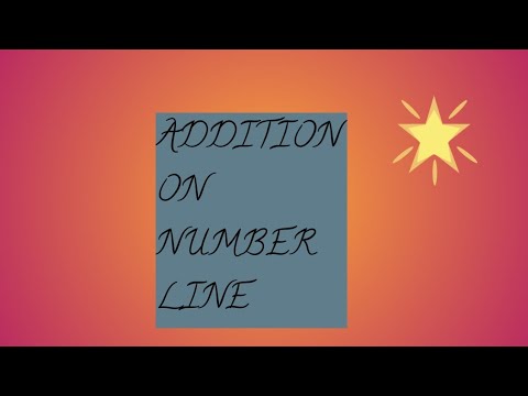 Addition on number line #Number line#