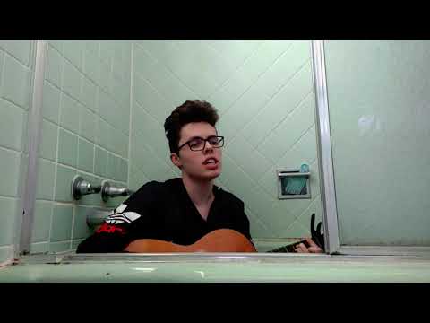 Alec Benjamin - Let Me Down Slowly but in a bathtub