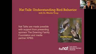 Nat Talk: Understanding Bird Behavior