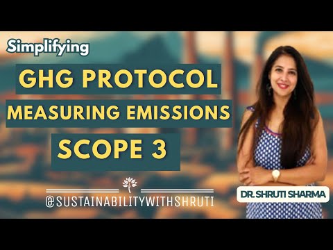 GHG Protocol I Scope 3 I Value chain emission I Climate change INet Zero I Sustainability Reporting