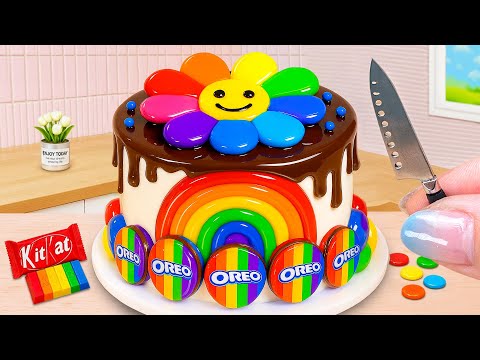 Best Of Rainbow OREO Cake 🌈 Mini Cake Challenge 2025 🍫 Cake In Wonderland
