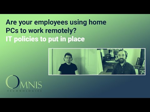 Work-From-Home IT Policies for Your Business