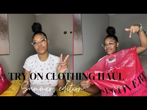 TRY ON CLOTHING HAUL *summer edition*