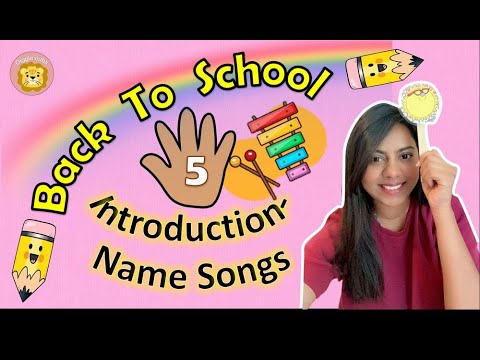 Back to School Songs | Welcome Songs| Name Songs for Kindergarten | Circle time songs