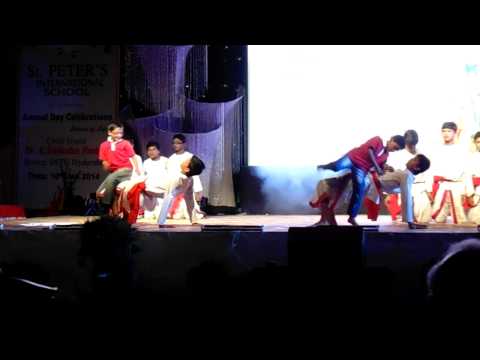 Taare Zameen Pe Dance on Annual Day FY 13 @ St.Peter International Residental School, Kompally