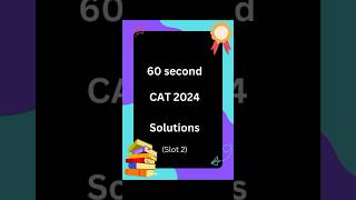 CAT 2024 Questions Solved | Slot 2 | Geometry | #cat2024questions #cat2024solved #catquant