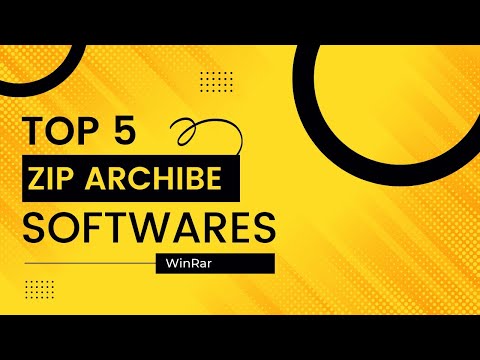 Top 5 zip files softwares