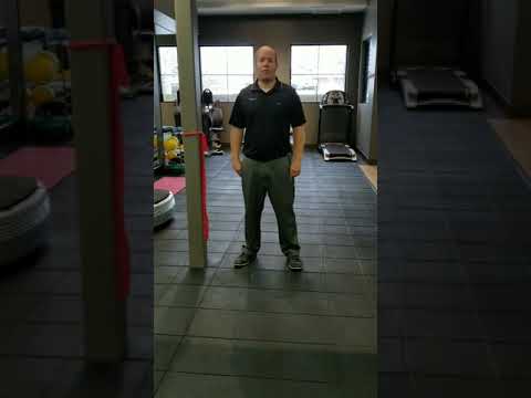 Active Rotator Cuff Strengthening Exercise Using a Resistance Band