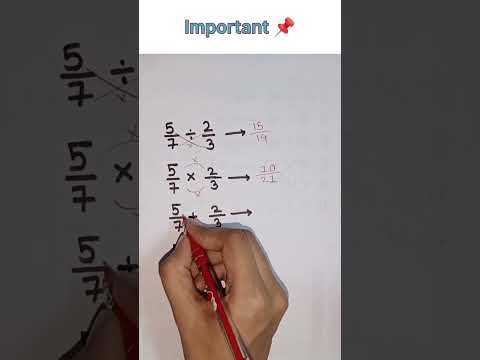 Fraction Addition , Subtraction , multiplication , Division Trick
