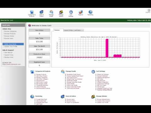 Exporting to QuickBooks in Pinnaclecart
