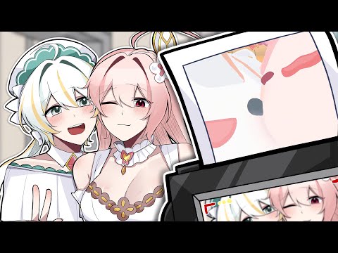 볼을 부비부비 ♥