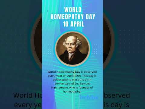 World Homeopathy Day