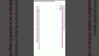 Class XI Biology Practical 3. Biochemical Test | #shorts | @elearn2bsmart | Cl XI Bio pract Ans key